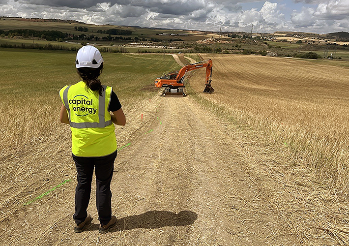 Foto Capital Energy inicia las obras de La Encantada, su primera planta fotovoltaica en Castilla-La Mancha, de 8 MW de capacidad.